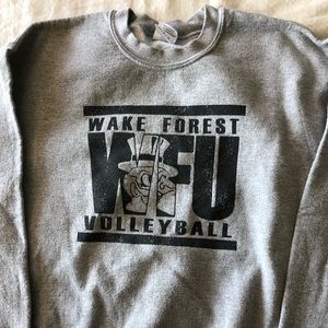 wake forrest university volleyball sweatshirt